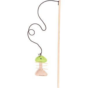 Flamingo ribiška palica za mačke -...