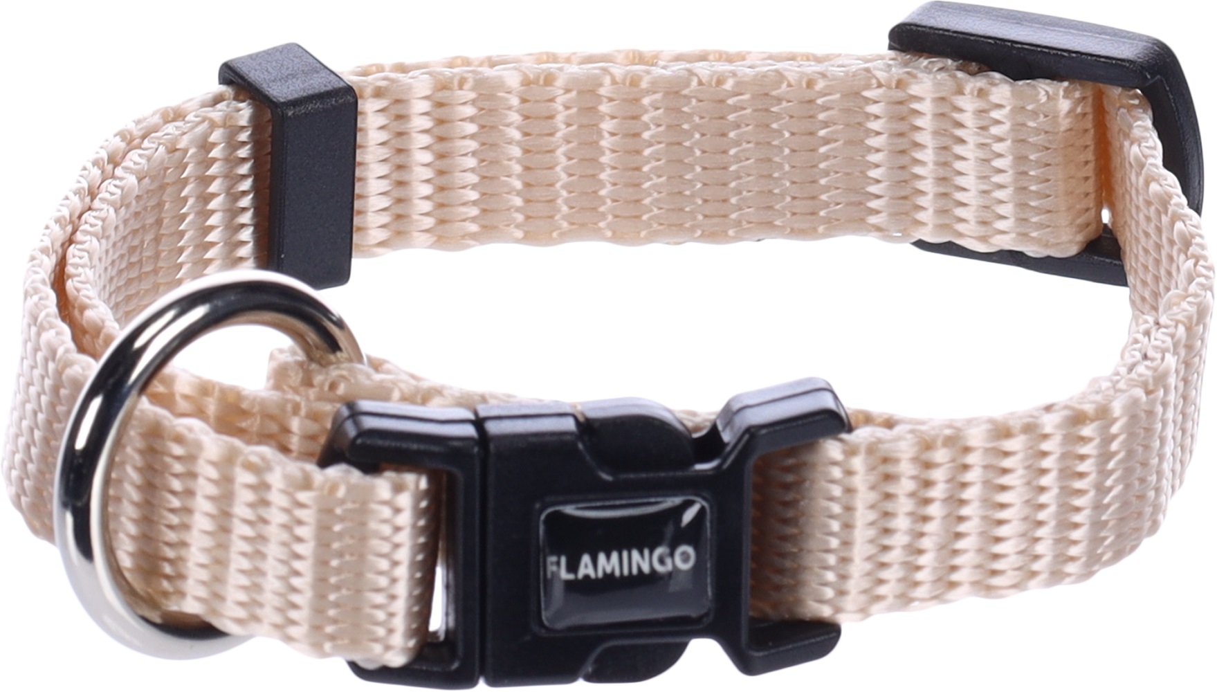 Flamingo Ziggi ovratnica - bež 1 cm x...