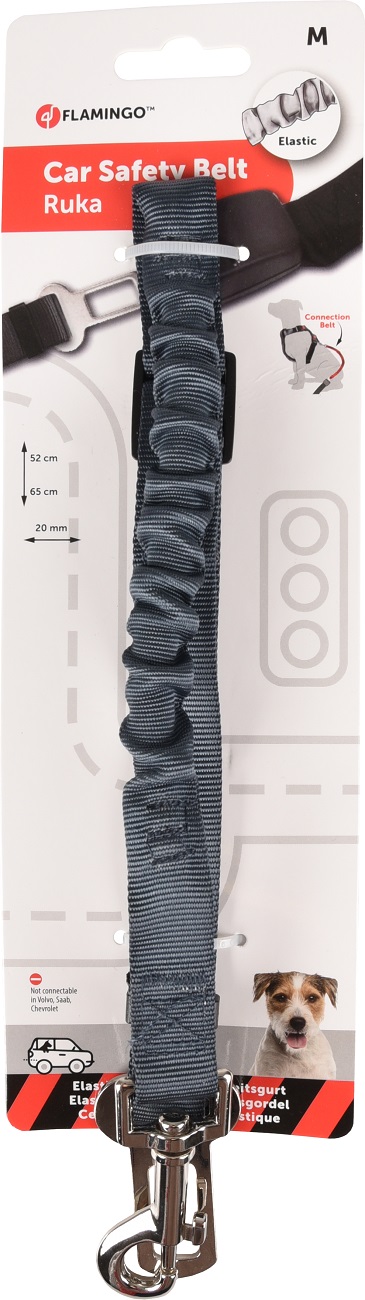 Flamingo varnostni pas- gumijast M