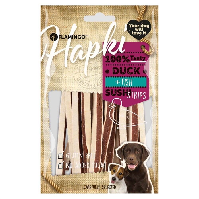 Flamingo Hapki Sushi Strips - račje in...