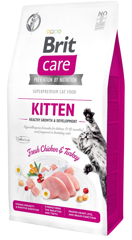 Brit Care Kitten Healthy Growth &...