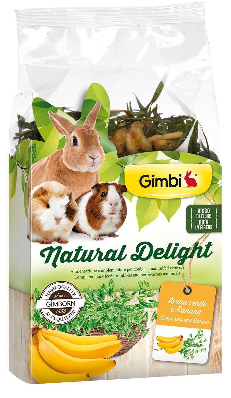 Gimbi Natural Delight z ovsene trave in...