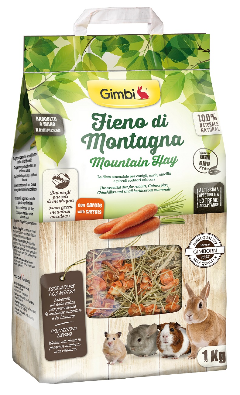 Gimbi Mountain Hay sena s korenjem 1 kg