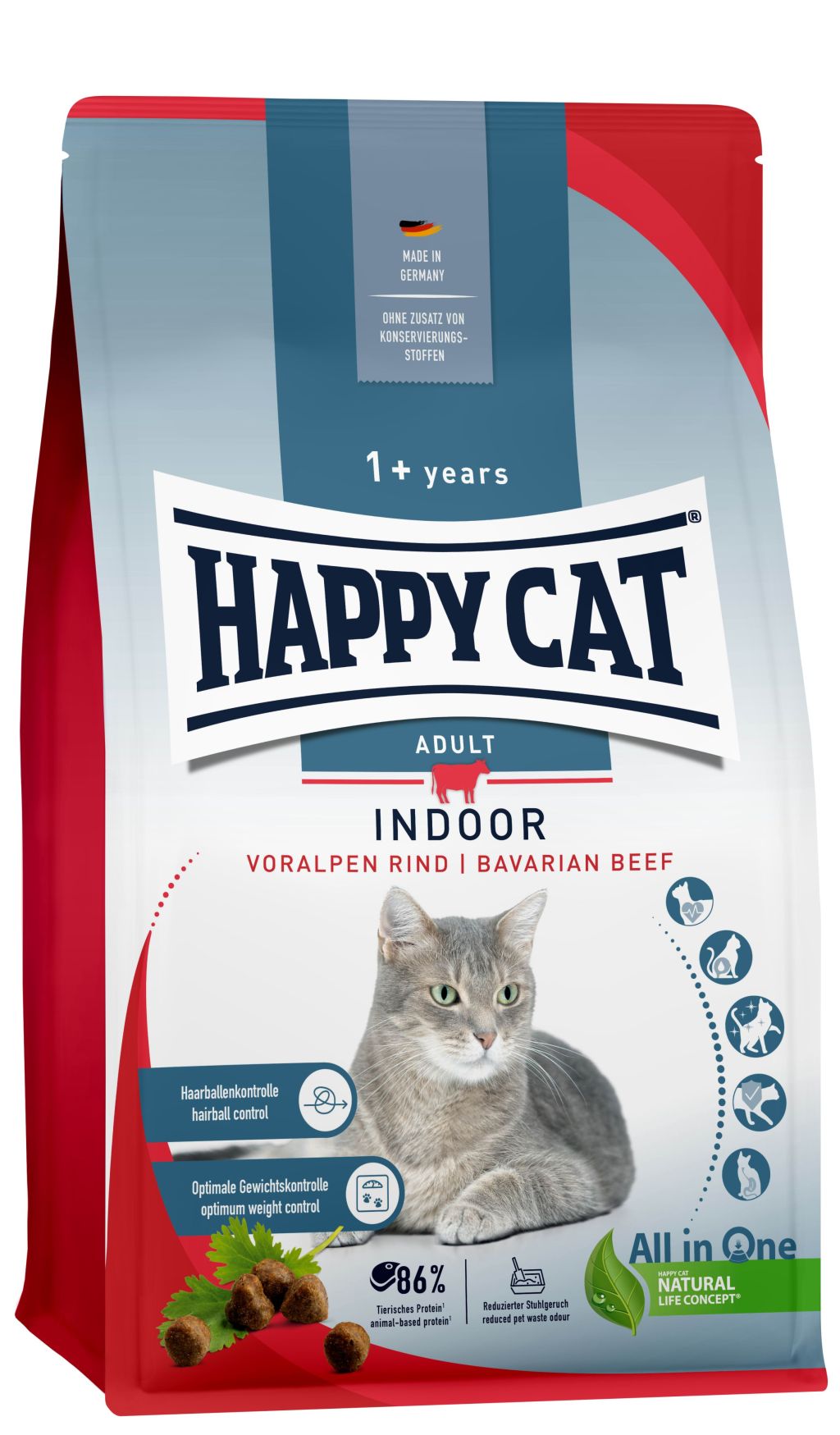 Happy Cat Indoor Voralpen Rind- Goveje...
