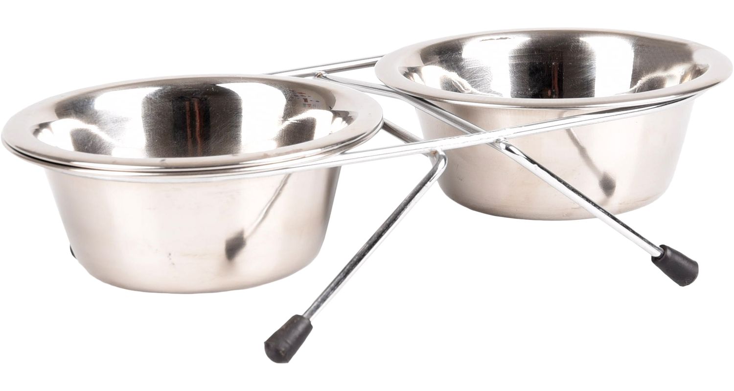 Flamingo Arjun kovinska skleda za pse -...