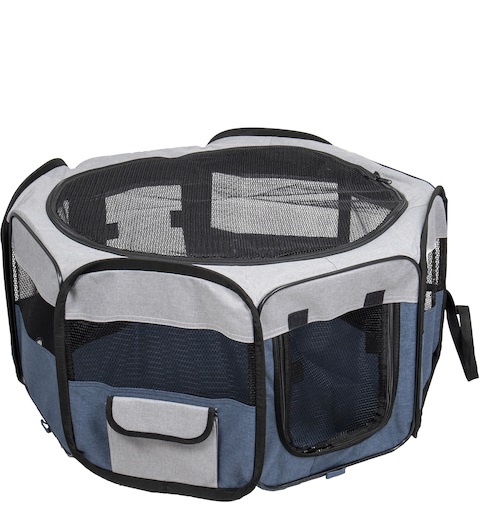 Flamingo tekstilna pasja ograda 74 x 74...