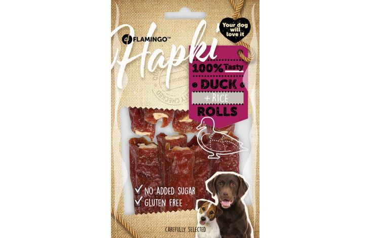 Flamingo Hapki Rolls - račje z  rižem...
