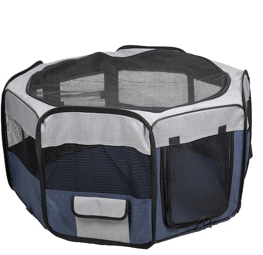 Flamingo tekstilna pasja ograda 84 x 84...