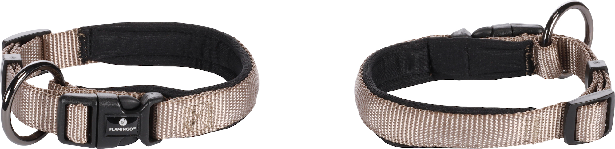 Flamingo Abbi ovratnik -  taupe XXL
