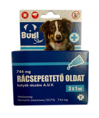 Bobi Star raztopina 3 kos