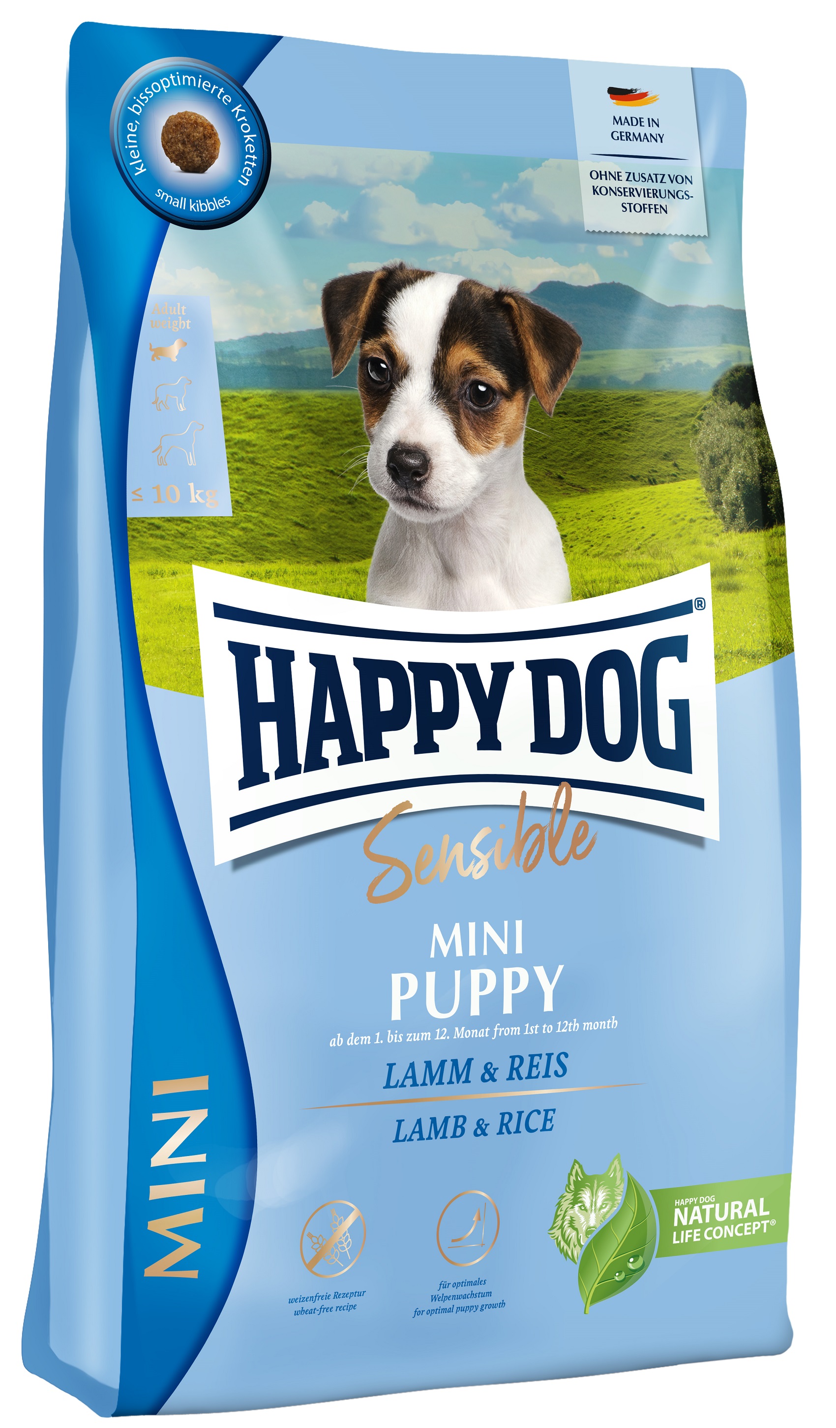 Happy Dog Sensible Mini Puppy Lamb &...
