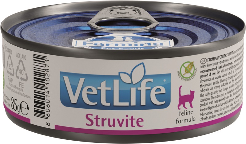 Vet Life Cat Struvite konzerva 85 g
