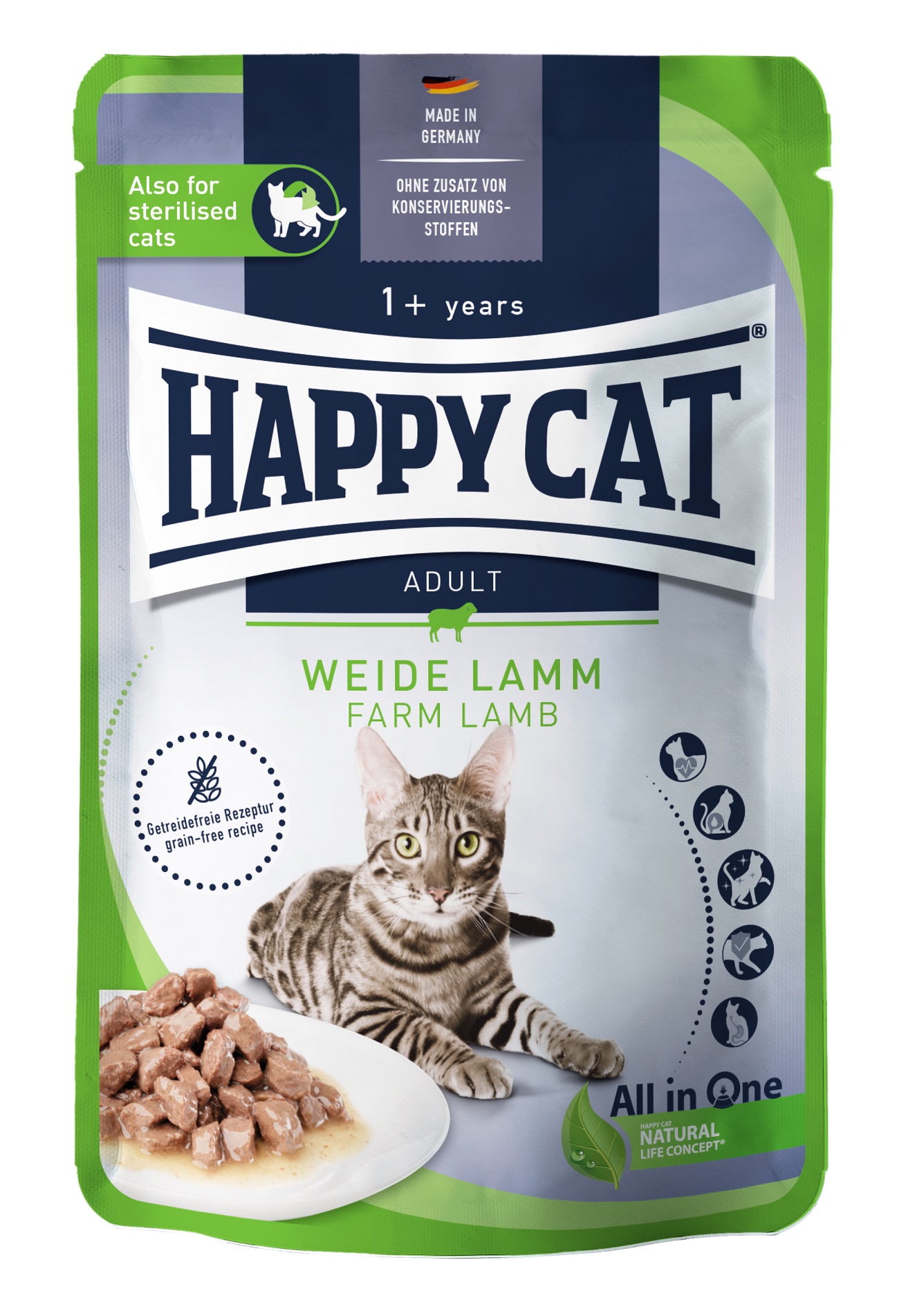 Happy Cat Culinary Weide Lamm mokra...