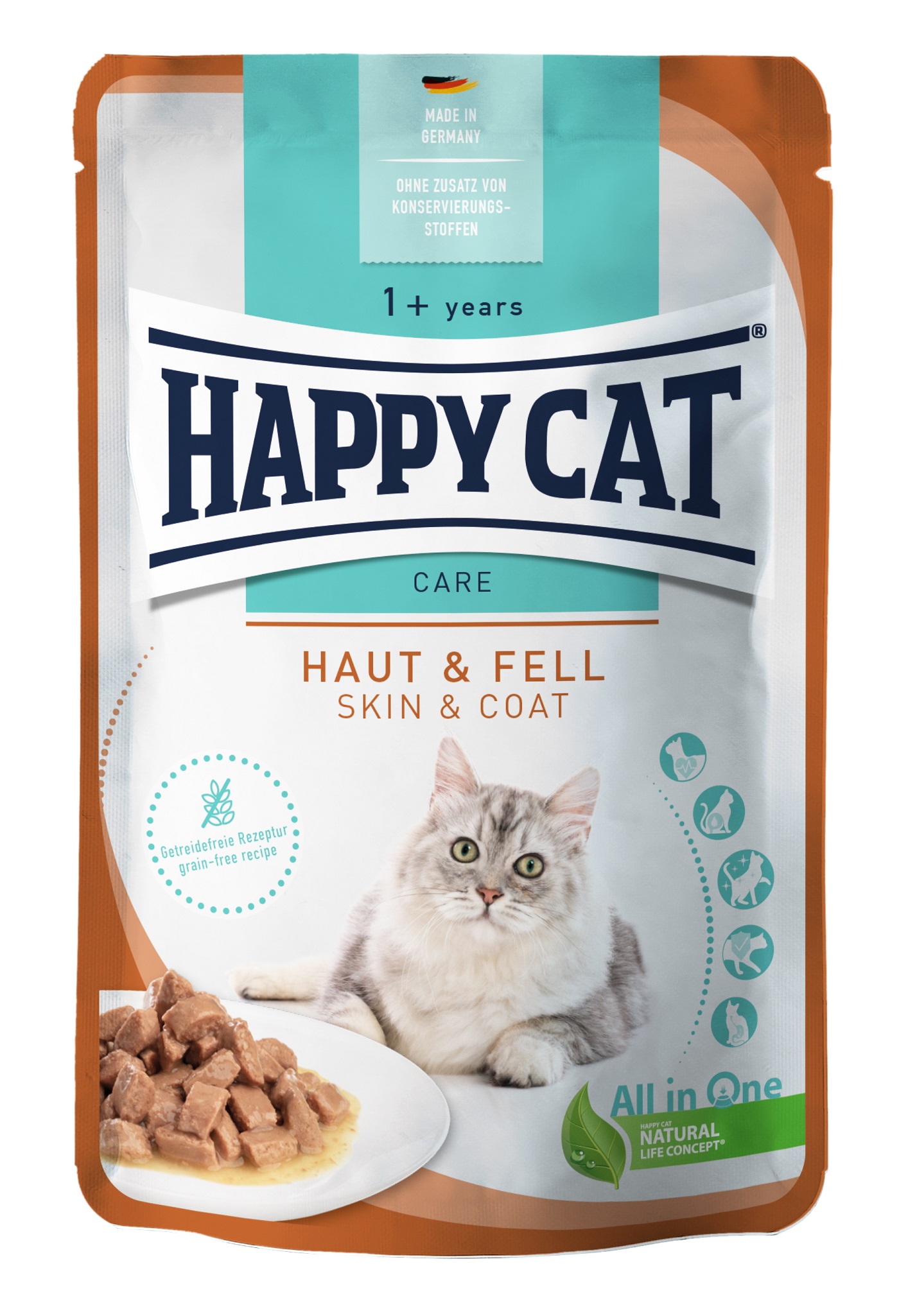 Happy Cat Sensitive Skin & Coat hrana v...