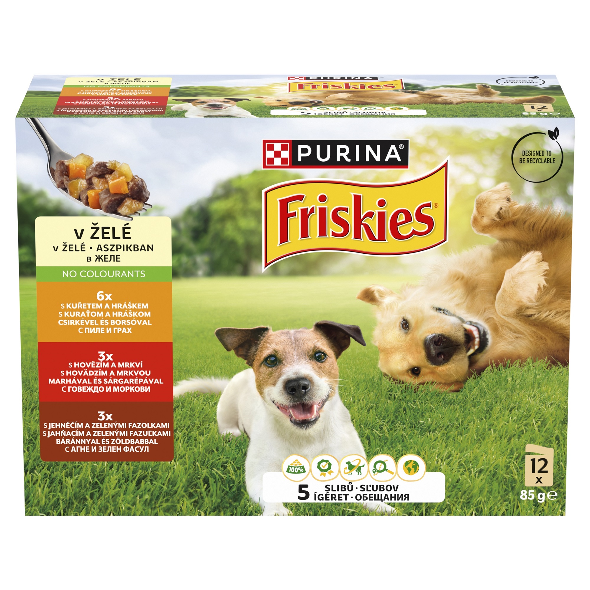 Friskies izbor mokre pasje hrane v...