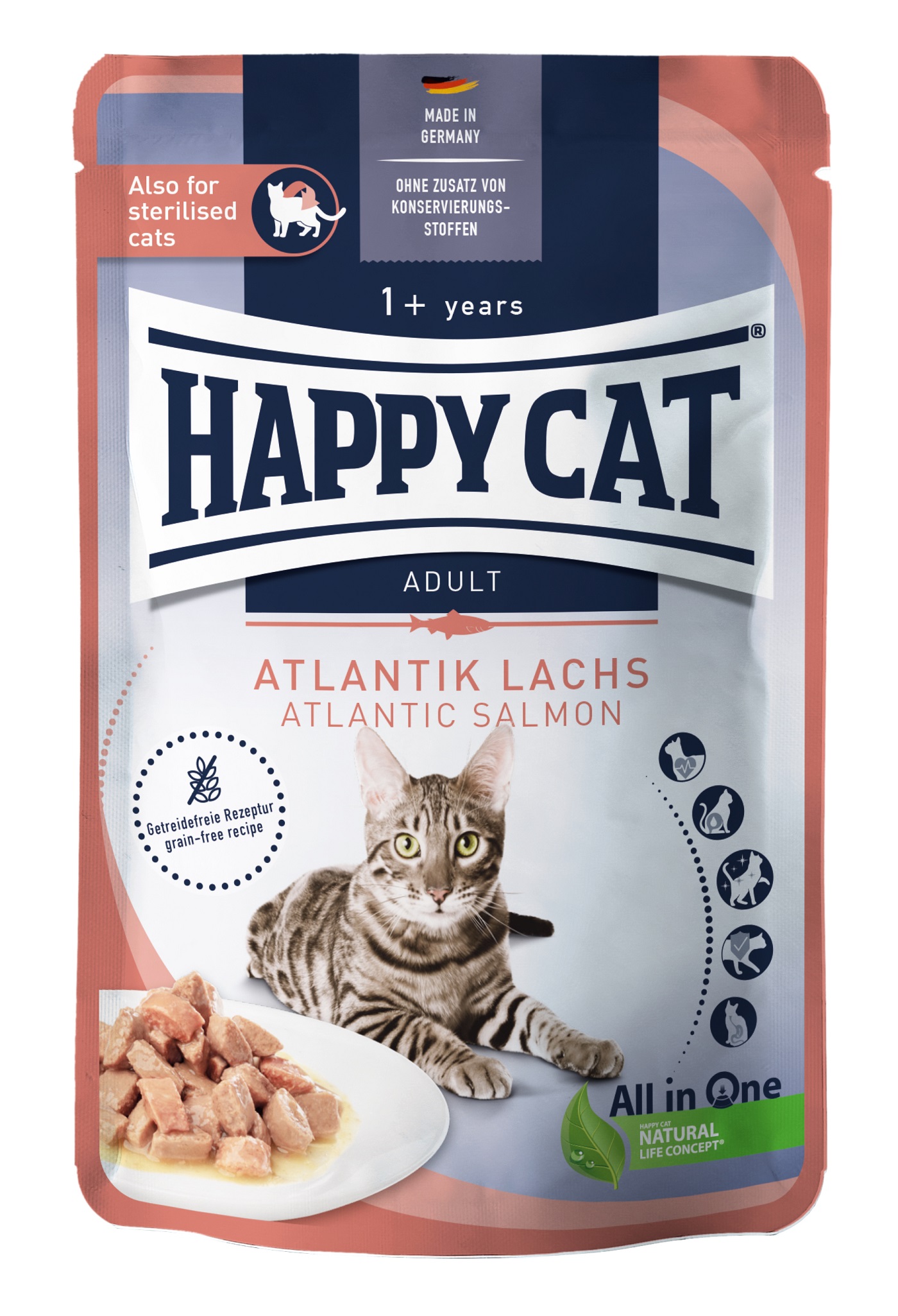 Happy Cat Culinary Atlantik Lachs mokra...