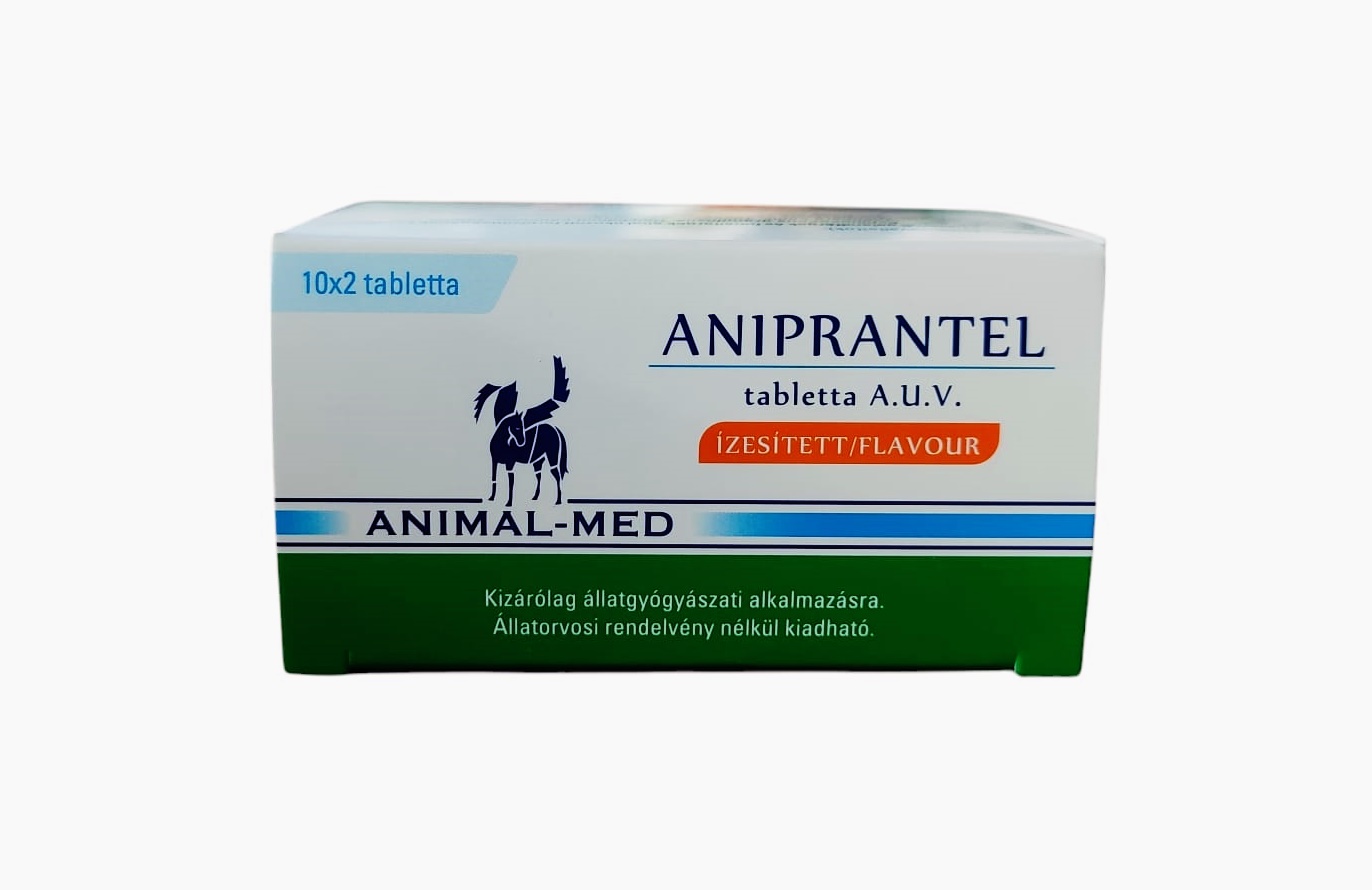 Aniprantel tablete z okusom za pse...