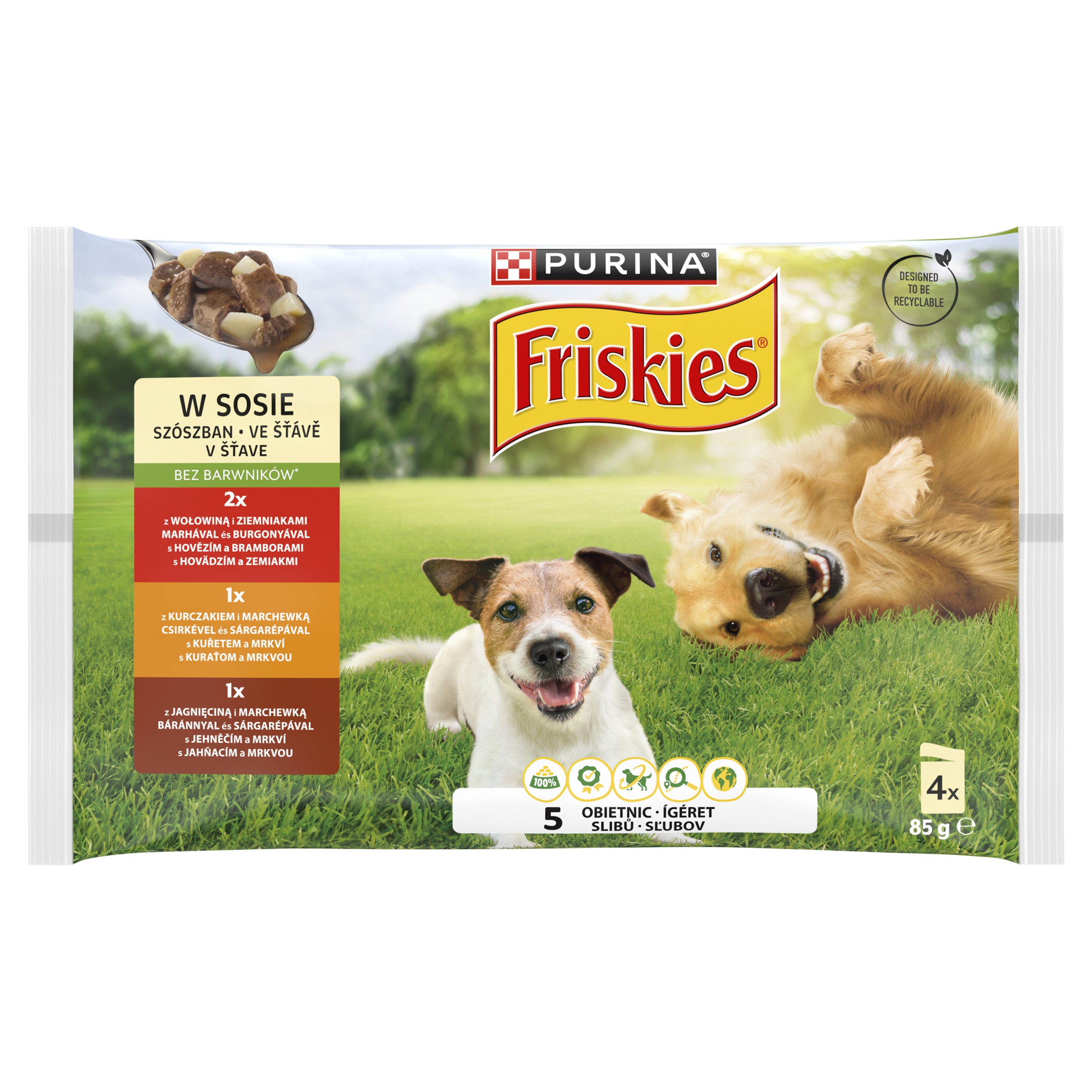 Friskies Adult Multipack 12 x (4 x 85 g)