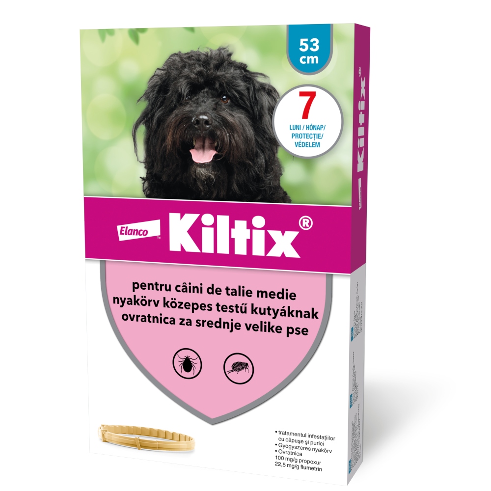 Kiltix ovratnica proti klopom-in bolham...