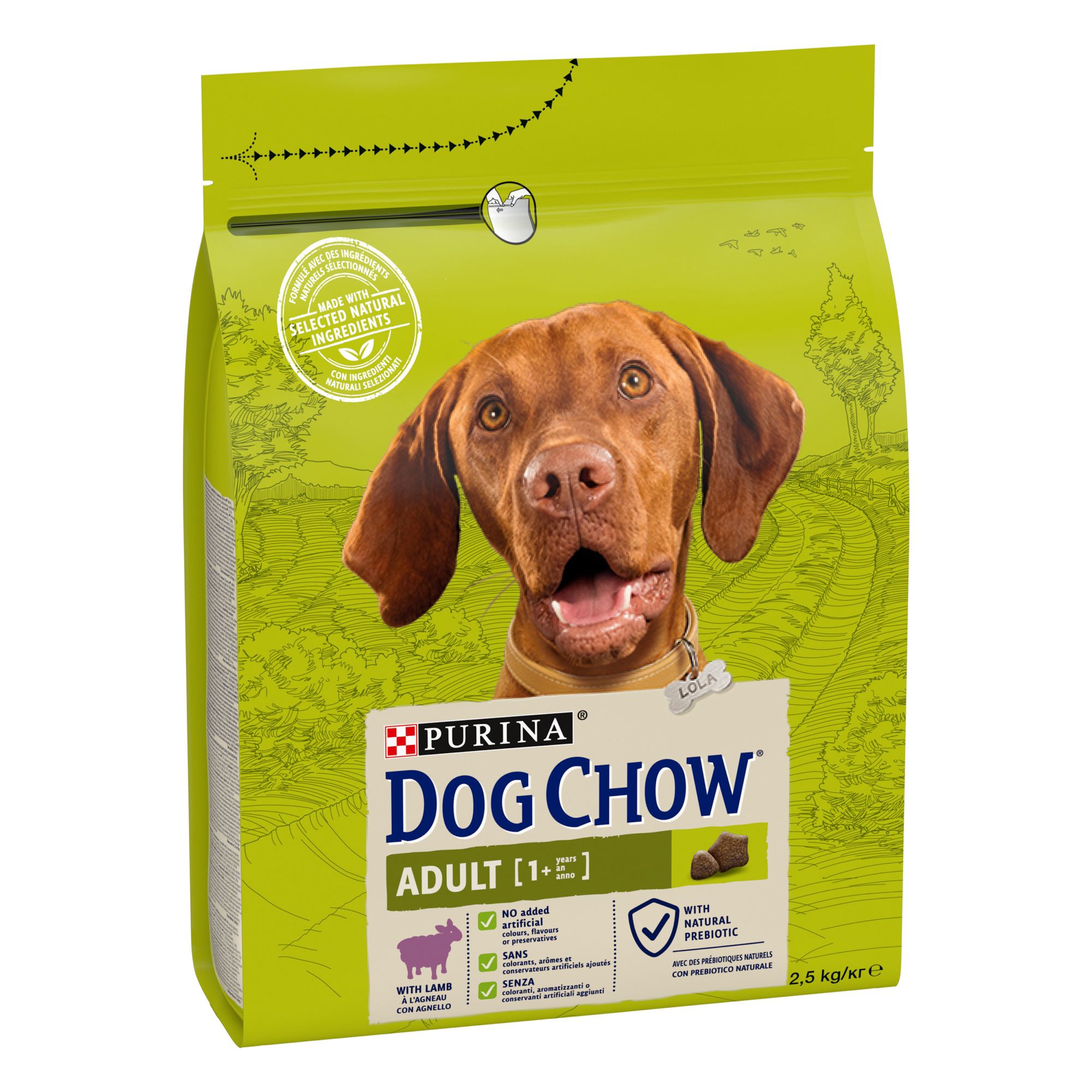 Dog Chow Adult Lamb 2,5 kg