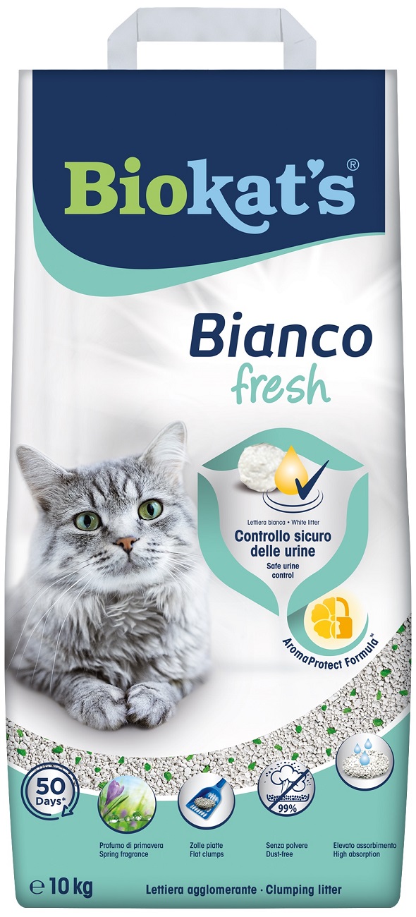 Biokat's Bianco Fresh pesek za mačke 2...