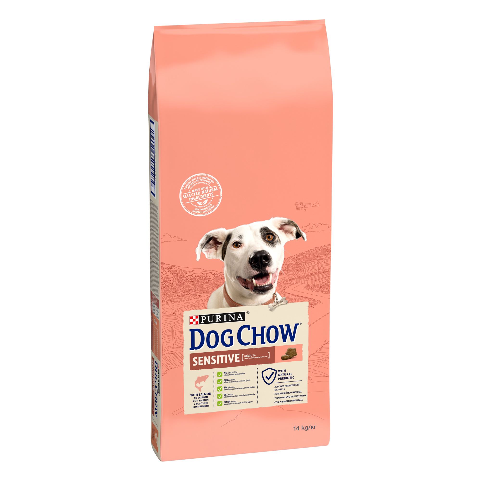Dog Chow Adult Sensitive Salmon 2 x 14...