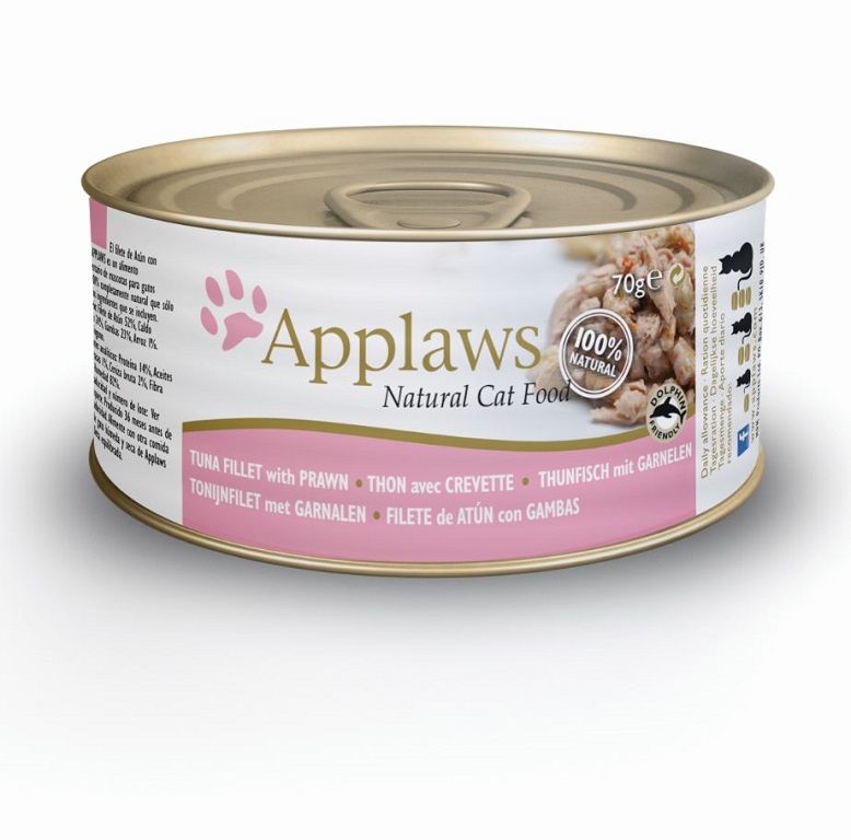 Applaws Cat file tune in kozice 70 g