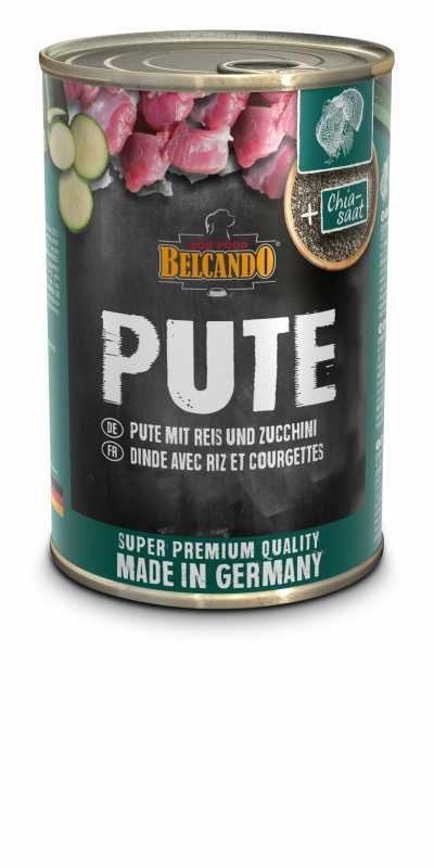 Belcando puranje meso z rižem in...