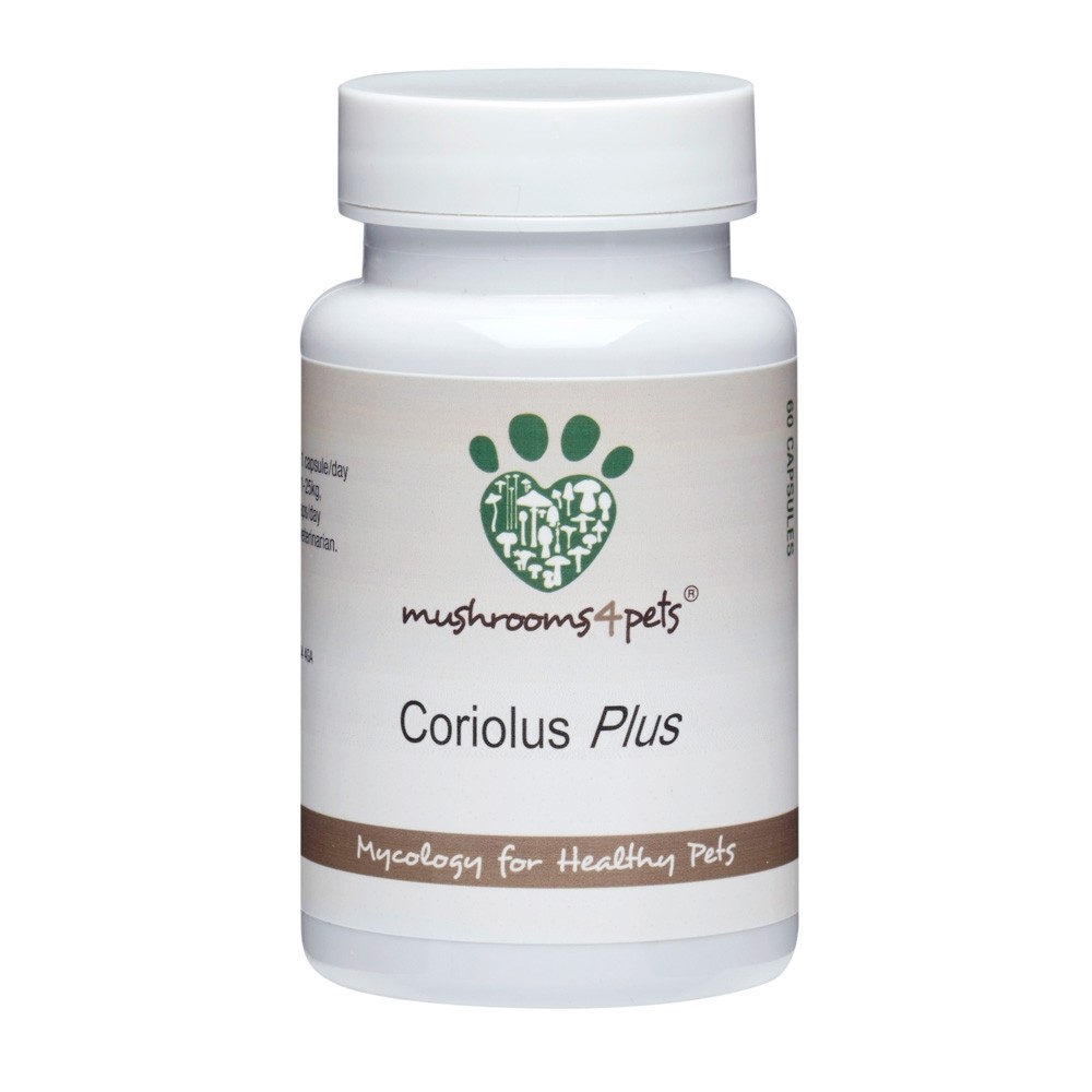 Mushrooms4pets Coriolus Plus 60 kosov