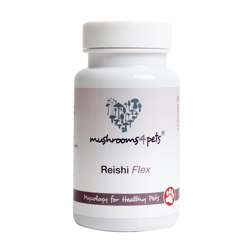 Mushrooms4pets Reishi Flex 60 kosov